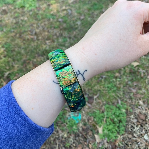 💎Galactic Foil Bangle Bracelet💎 - Picture 2 of 4